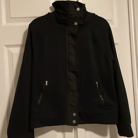 Lauren Ralph Lauren Zip Jacket
Black LRL Active Soft Cotton Blend - Picture 2 of 12